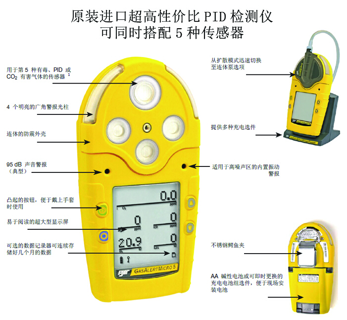 加拿大BW M5 VOC氣體檢測儀
