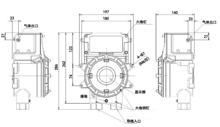 氣體檢測儀結(jié)構(gòu)